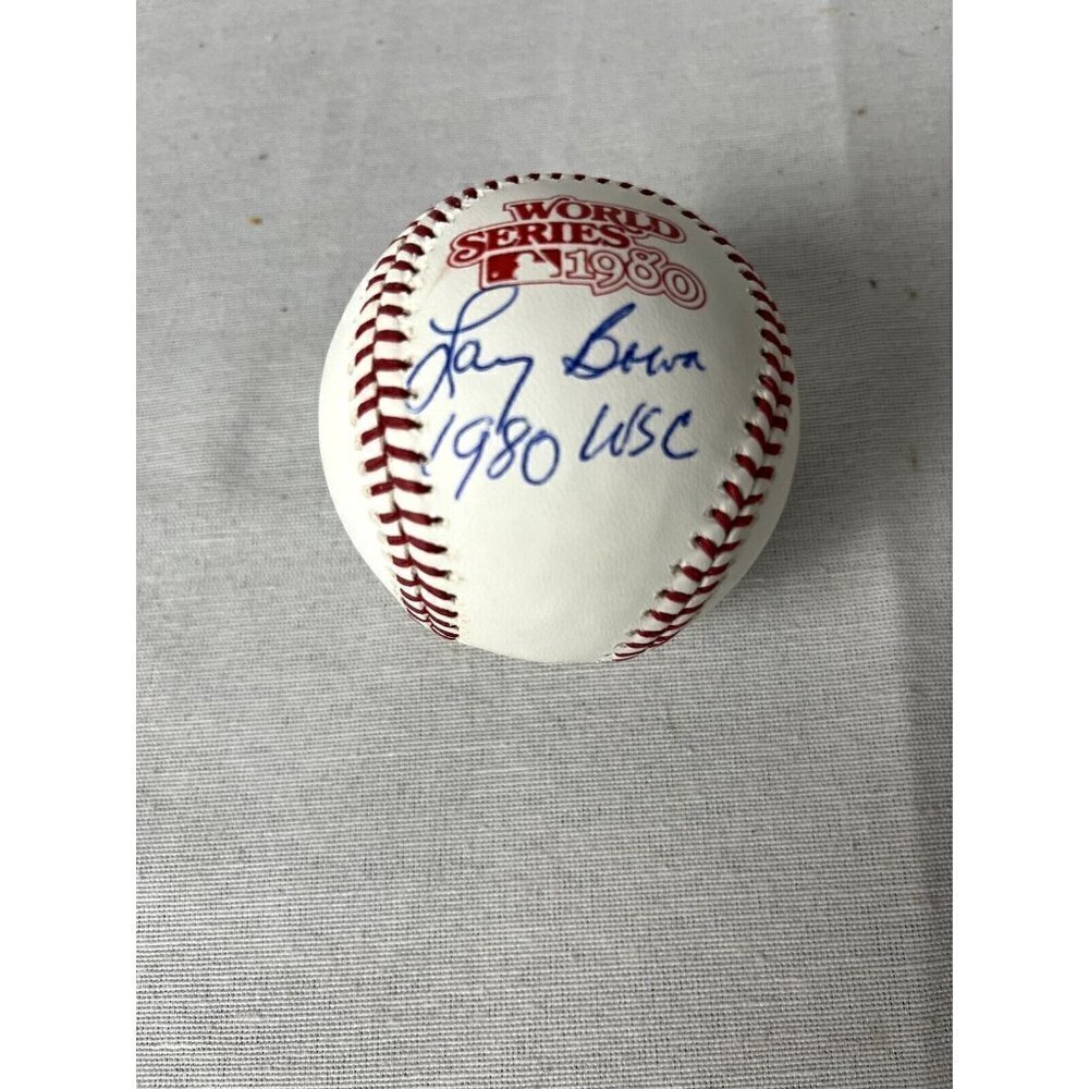 Larry Bowa Signed "1980 WSC" Autographed 1980WS Official Baseball JSA